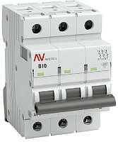 Выключатель автоматический EKF Averes AV-6 3п 10А B 6кА